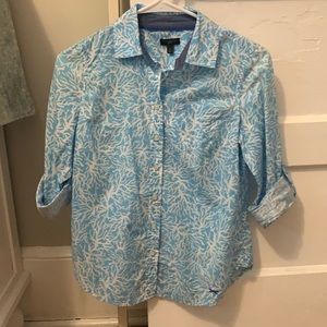 Talbots cotton shirt. Size P